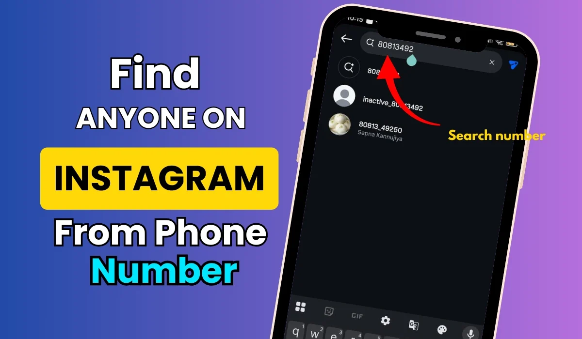 How to Find an Instagram ID From a Phone Number?