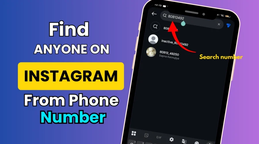How to Find an Instagram ID From a Phone Number?