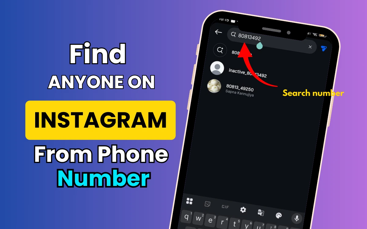 How to Find an Instagram ID From a Phone Number?