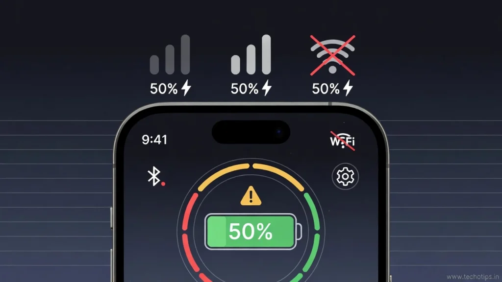Why Phone Battery Drains Fast Overnight?